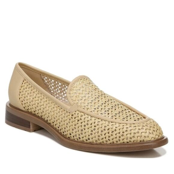 New SARTO FRANCO SARTOEDA 2 WOMENS WOVEN Slip on loafers Italian handcrafted 5.5 - Picture 1 of 5